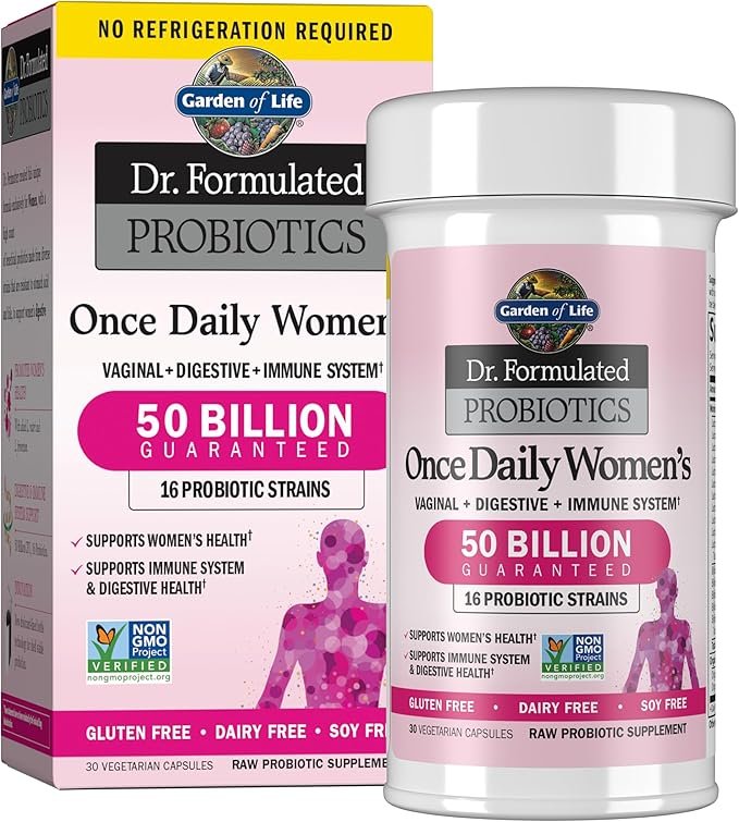 Garden of Life Once Daily Dr. Formulated Probiotics for Women